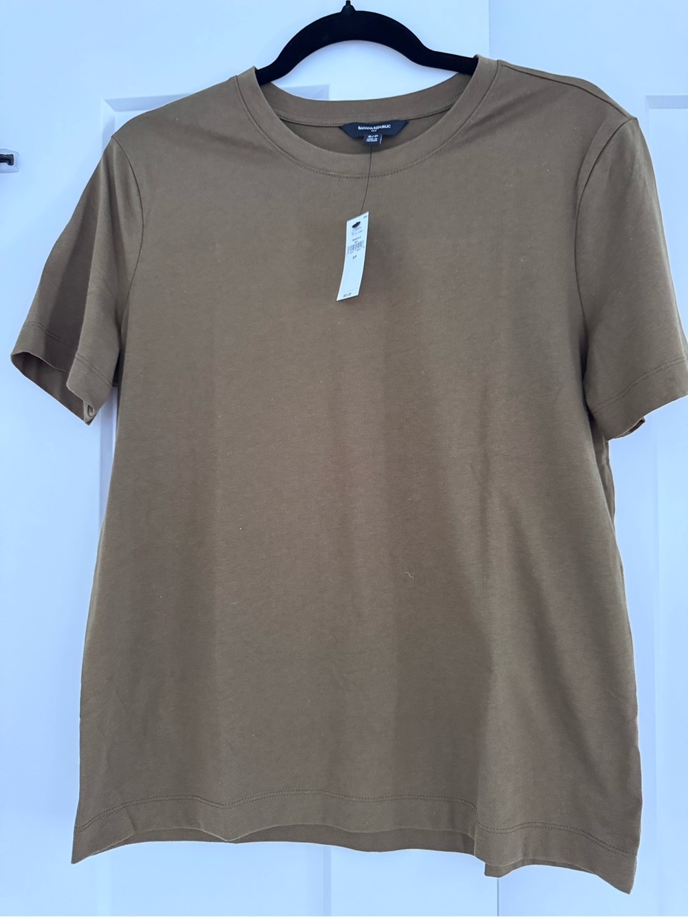 Banana Republic Crew Neck T-Shirt – Olive Brown – Size S